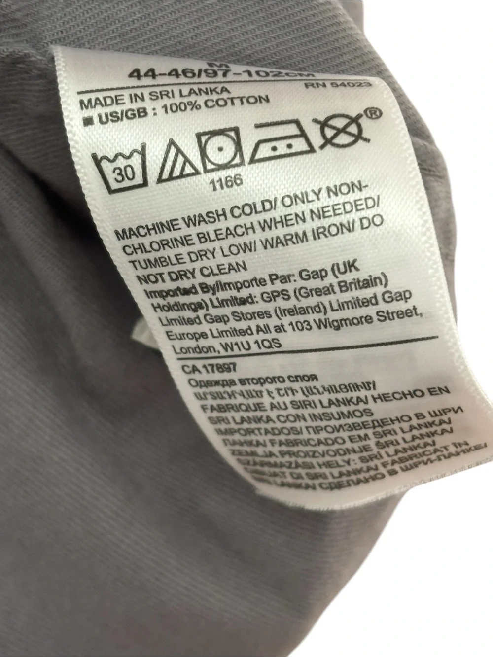 Banana Republic Deer Western Flannel‎ Luxe Button Down Mens Size Medium Grey